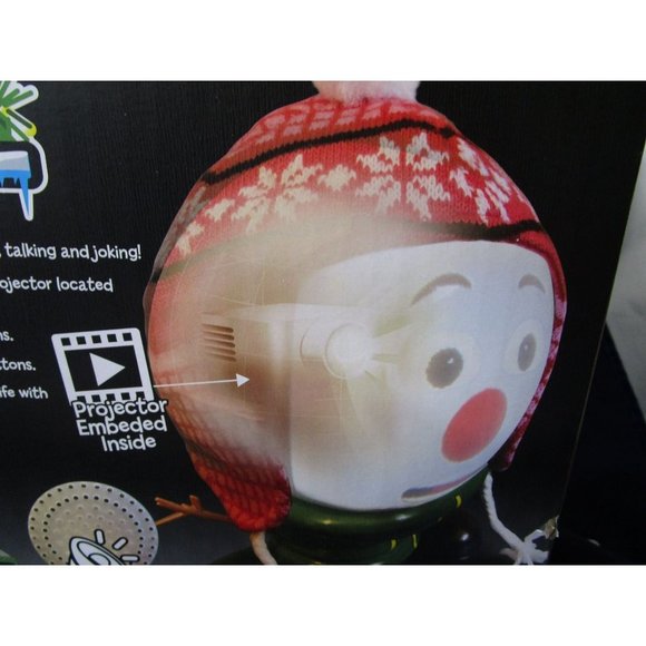 Mr Chill The Talking Singing Animated Snowman Christmas Decoration Unused IOB - Picture 8 of 14